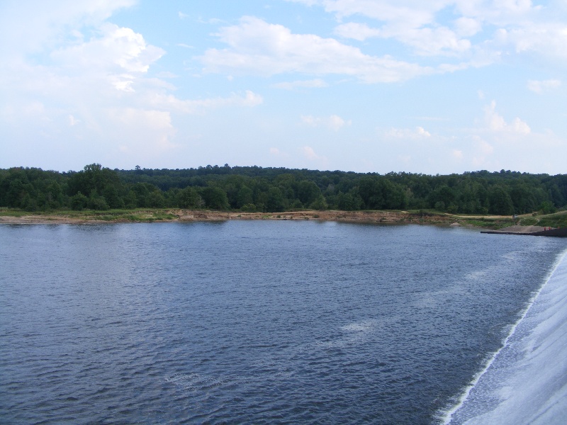 Spillway at Low water Level.