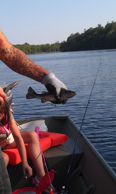 Smallmouth Caught at Barbers Pond